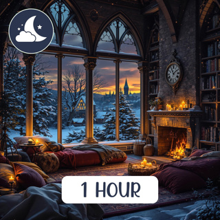 Harry Potter ASMR: The Room of Requirement Ambience | Relaxing Sounds for Reading