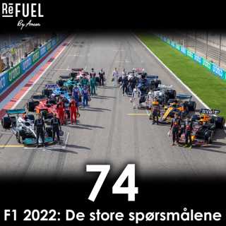 #74 - F1 2022: De store spørsmålene, med Jonas Bäcklund
