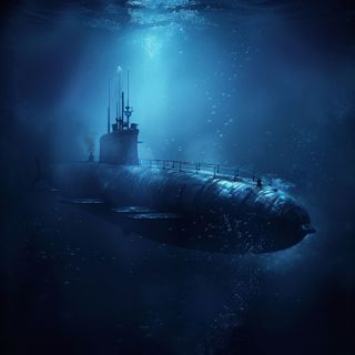 Submarine White Noise | Deep Ocean Sleep Sound