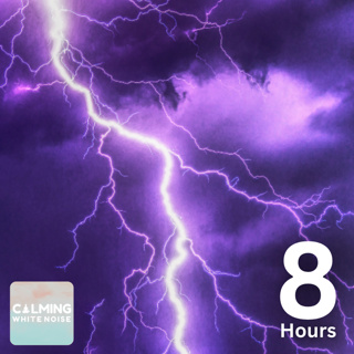 Rain and Thunder Sounds for Sleeping (8 Hours) | Calm Your Mind with White Noise