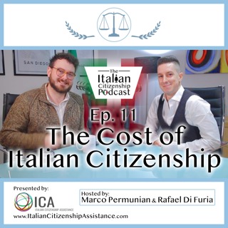 How much does Italian citizenship cost?