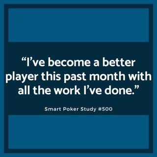 “I’ve become a better player this past month with all the work I’ve done.” #500