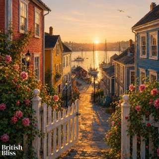 The Painted Harbour: Bedtime Story For Adults (Soothing British Male Voice)