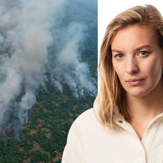 Bränderna i Amazonas ovanifrån: Sara Sundberg, Rio de Janeiro