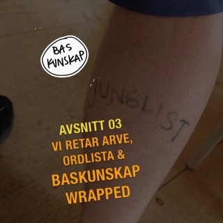 03. Vi retar Arve, ordlista & Baskunskap Wrapped