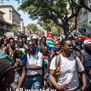 69 arrested as anti-immigrant rally in South Africa turns violent