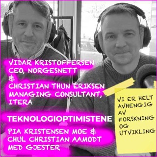 TEKNOLOGIOPTIMISTENE - Med Vidar Kristoffersen, CEO i Norgesnett og Christian Thun Eriksen, Managing Consultant i Itera Fredrikstad