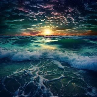 Deep Sleeping 8 Hours - Beat Fall Asleep Instantly with Ocean Waves Sound All Night Long for Stress