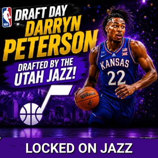 GOT THE MAN - Utah Jazz PICK Darryn Peterson with #2 pick