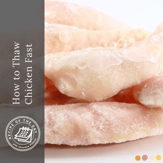 How To Thaw Chicken Quickly