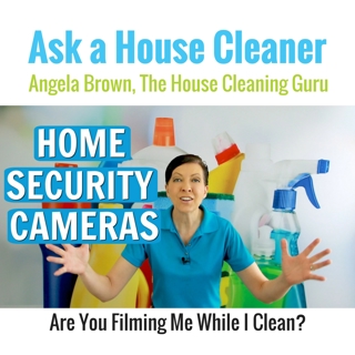 Home Security Cameras Watch House Cleaners