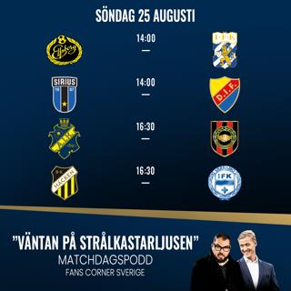 Väntan på strålkastarljusen (söndag)