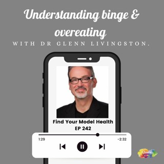 #242 Understanding binge & overeating with Dr Glenn Livingston