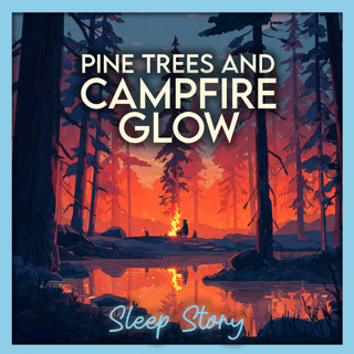 Cozy Campfire Sleep Story for Adults in a Peaceful Pine Forest | Soothing Bedtime Story for Deep Sleep, Stress Relief & Calm Relaxation