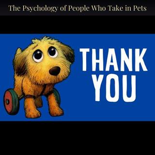 The Psychology of People Who Take in Pets