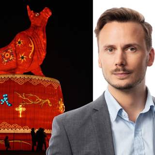 Jag köpte aldrig några röda kalsonger: Björn Djurberg, Peking