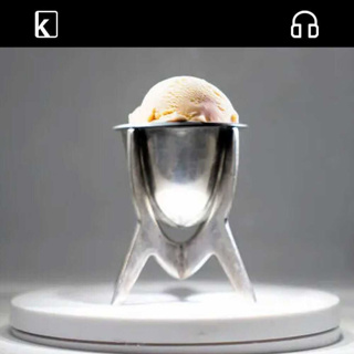 ICE CREAM MADE FROM PLASTIC