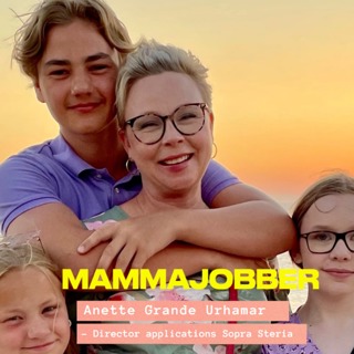 Anette Urhamar "fire barn og lederjobb!