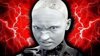 AI Robot Terrifies Officials and Explains our Illusion, w Elon Musk. | Moon