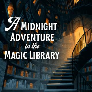 A Midnight Adventure in the Magic Library