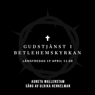 Predikan 19 april 2019 - Långfredagen