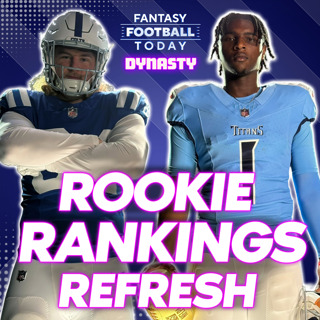 2025 Dynasty Rookie Rankings REFRESH! Rookie Tier List and Outliers (05/20 Fantasy Football Dynasty Podcast)