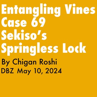 Entangling VinesCase 69 - Sekiso’s Springless Lock – Teisho by Chigan Roshi, 5.10.2024