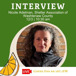 ROCKIN' FOR THE HUNGRY 2025 ~ Nicole Adelman, Executive Director at Shelter Association of Washtenaw County (SAWC)