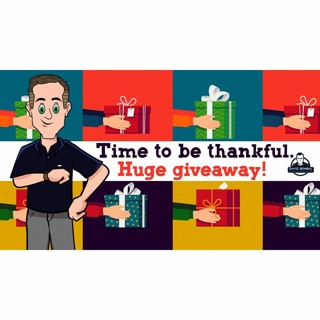 #214: Thanksgiving Giveaway