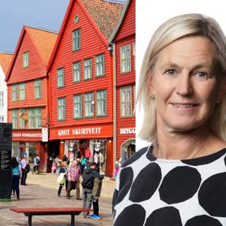 Jag är inte från Norge, jag är från Bergen: Carina Holmberg, Bergen