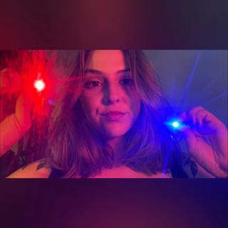 Visual ASMR Exam (peripheral triggers, lights, color tests)