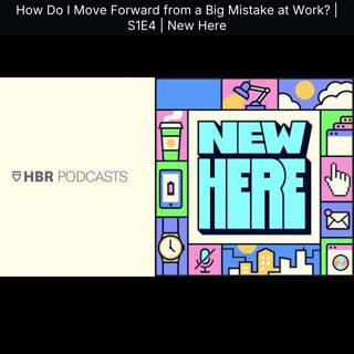 How Do I Move Forward from a Big Mistake at Work? | S1E4 | New Here