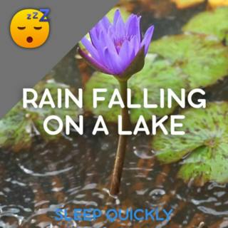 đ´đ§ď¸ RAIN Falling on the WATER of a LAKE