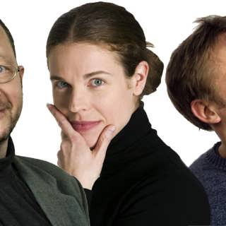 Döm inte boken efter omslaget! Per Naroskin, Jessika Gedin och Göran Everdahl i Spanarna
