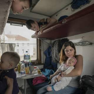 Håller tabellen trots brinnande krig – så lyckas Ukrainas tåg komma i tid