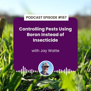 Episode 167: Controlling Pests using Boron Instead of Insecticide with Jay Watts