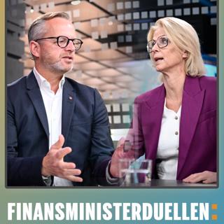 Finansministerduellen: Damberg och Svantesson möts