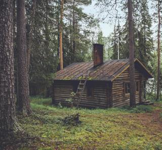 Rain Hitting Cabin Roof: 3-Hour Relaxing Rain Sounds for Blissful Sleepiness