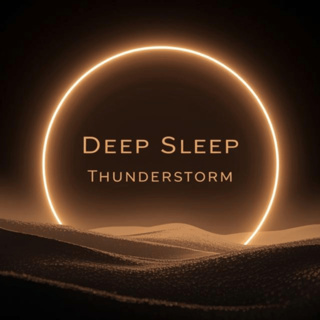 Thunderstorm + Soft Brown Noise 10 Hours | Ultimate Healing Rain for Deep Sleep & Anxiety Relief