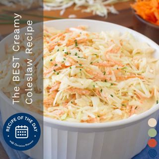 The BEST Creamy Coleslaw Recipe