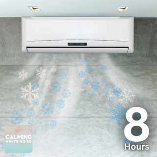 Air Condition White Noise (8 Hours) | AC Fan Sound