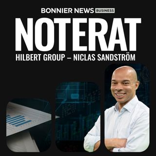 Annons: Kryptoinvesteraren Niclas Sandström från Hillbert Group