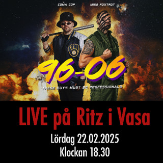 INFÖR LIVE på Ritz i Vasa - 22.02.25 klockan 18.30
