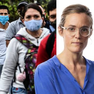 Vem vill ändra åsikt? Lotten Collin, Bogotá