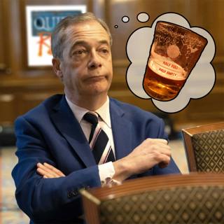 Sunday School: Nigel's half-empty glass