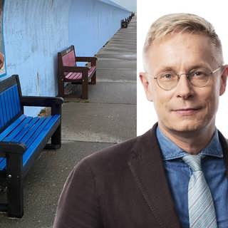 Brittiska minnesbänkar berör: Daniel Alling, London