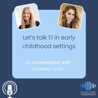 Let's talk 1:1 in early childhood settings