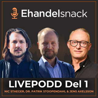 Dr.Patrik Stoopendahl & Nic Staeger | Jens Axelsson från Avensia | LIVEPODD Del 1