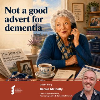 Bernie McInally - Not a good advert for Dementia