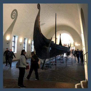 2 Vikingskattene brytes ned i Vikingskipshuset